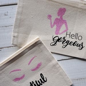 Hello Gorgeous- Cosmetic bag